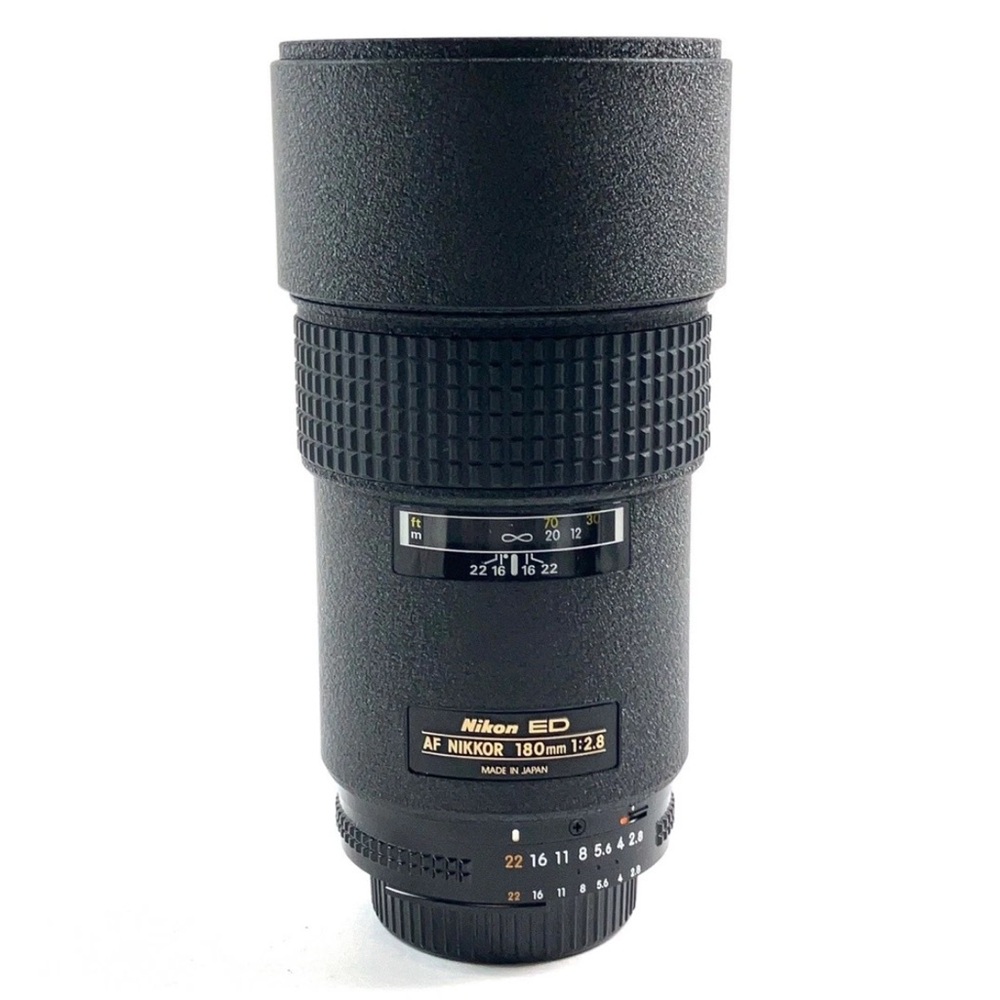 Nikon 180mm f/2.8 AF NIKKOR Telephoto Lens - Black